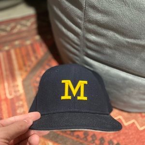 Michigan block M hat
